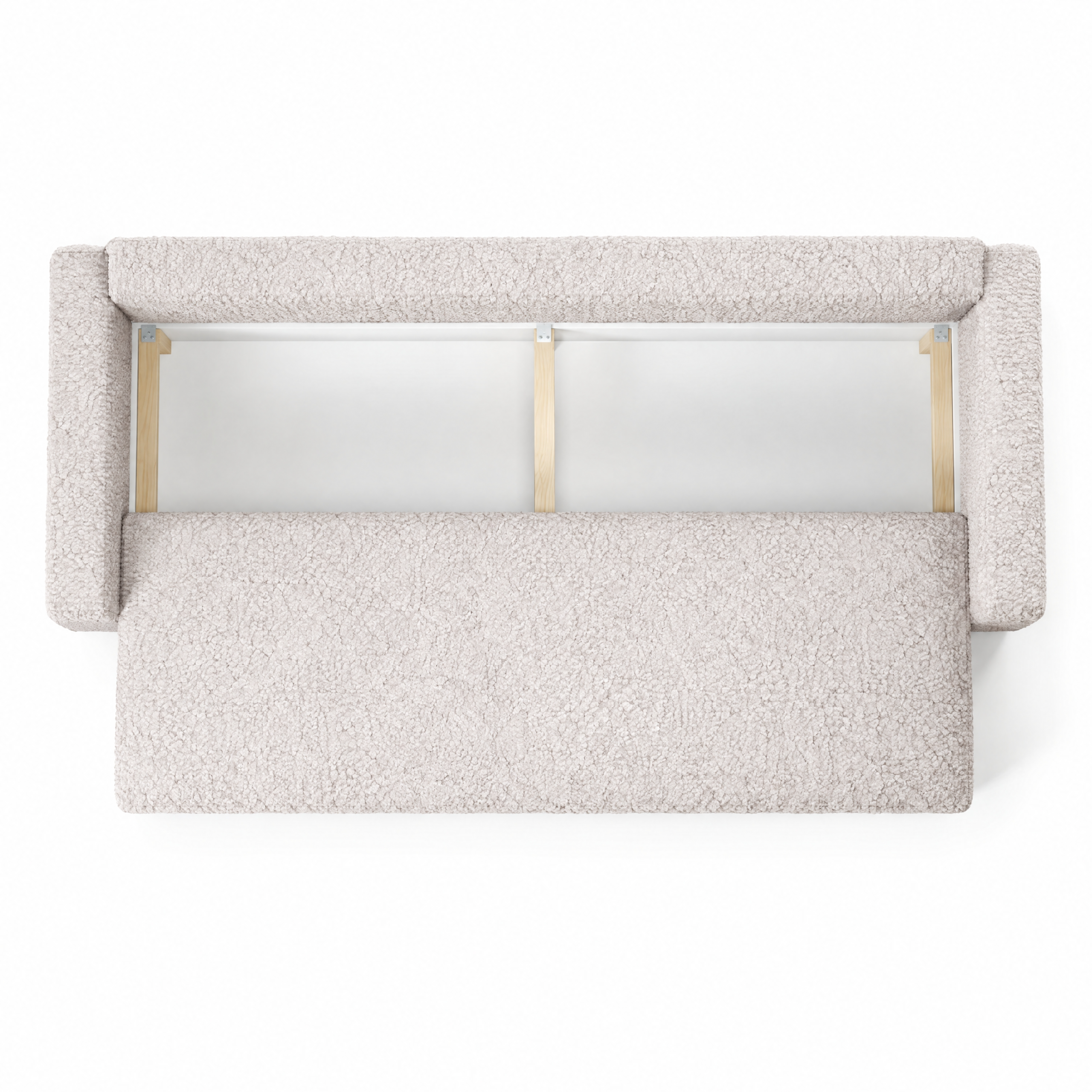 The Couch No. 1 — Chenille Sofa Bed – Bild 3